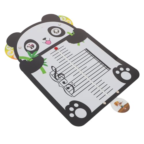 JOINPAYA Musiknoten Lernkarten Panda-Design Flexibles Übungsboard für Anfänger Musiktheorie Rhythmen Notenerkennung für Klavierunterricht Zuhause Schule JOINPAYA Musiknoten Lernkarten Panda-Design Flexibles Übungsboard für Anfänger Musiktheorie Rhythmen Notenerkennung für Klavierunterricht Zuhause Schule von JOINPAYA