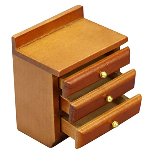 JOINPAYA Nachttisch Möbelspielzeug Simulationsmöbel Zubehör Für Puppenhäuser Kinderspielzeug Dolly- - Miniaturmöbel Brown Holz JOINPAYA Nachttisch Möbelspielzeug Simulationsmöbel Zubehör Für Puppenhäuser Kinderspielzeug Dolly- - Miniaturmöbel Brown Holz von JOINPAYA