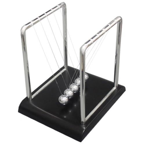 JOINPAYA Newton Metall Kugelspiel Physik Balance Ball Schreibtischdeko Stressabbau Geschenk Büro Dekoration aus Robustem und Material JOINPAYA Newton Metall Kugelspiel Physik Balance Ball Schreibtischdeko Stressabbau Geschenk Büro Dekoration aus Robustem und Material von JOINPAYA