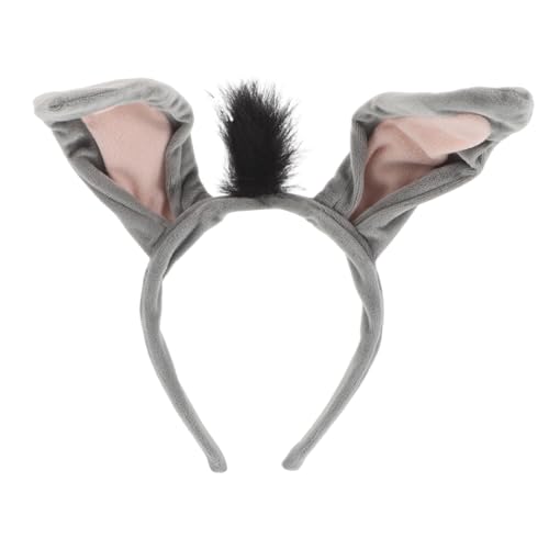 JOINPAYA Niedliches Eselohren Stirnband für Karneval und Cosplay Elastisches Tierkostüm Zubehör für Erwachsene für Partys und Festliche Anlässe Langlebig und Vielseitig Einsetzbar JOINPAYA Niedliches Eselohren Stirnband für Karneval und Cosplay Elastisches Tierkostüm Zubehör für Erwachsene für Partys und Festliche Anlässe Langlebig und Vielseitig Einsetzbar von JOINPAYA
