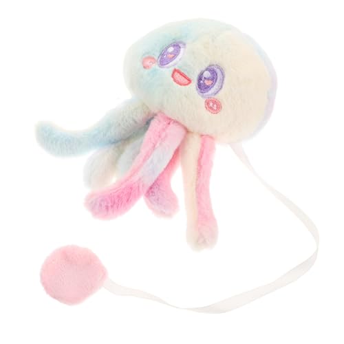 JOINPAYA Niedliches Quallen Plüschspielzeug mit Magnet für Schultern Interaktive Stofftier Dekoration für Cosplay Partys und Halloween für Jungen und Einzigartiges Zubehör JOINPAYA Niedliches Quallen Plüschspielzeug mit Magnet für Schultern Interaktive Stofftier Dekoration für Cosplay Partys und Halloween für Jungen und Einzigartiges Zubehör von JOINPAYA