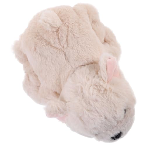 JOINPAYA Niedliches Tier Armband Zum Umarmen Kuscheltiere Tierdekoration Panda Kuscheltier Armband Armbänder Armbänder Handgelenkbänder Druckknöpfe Plüschpuppe Beige Pp von JOINPAYA