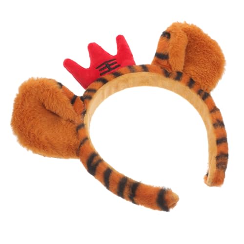 JOINPAYA Niedliches Tiger Ohren Stirnband für Damen Mädchen Party Tierkopfschmuck Vielseitiges Haarband Verspieltes Accessoire für Kreative Frisuren und Karneval JOINPAYA Niedliches Tiger Ohren Stirnband für Damen Mädchen Party Tierkopfschmuck Vielseitiges Haarband Verspieltes Accessoire für Kreative Frisuren und Karneval von JOINPAYA