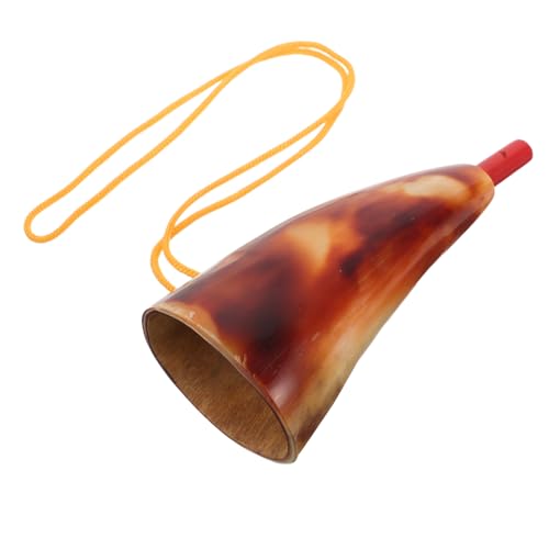 JOINPAYA Ochsen Horn Trompete Bull Horn Trompete Wikingerkriegs Horn Kampf Trompete Festivals Zeremonien Mittelalterliche Hornwindinstrumente Jubeln Requisite von JOINPAYA