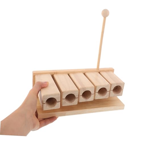 JOINPAYA Orff Holzklangblock Töne mit Schlägel Pädagogisches Schlaginstrument für Sicherer Leichter Rhythmusblock für Musikunterricht Vorschule und Familienaktivitäten JOINPAYA Orff Holzklangblock Töne mit Schlägel Pädagogisches Schlaginstrument für Sicherer Leichter Rhythmusblock für Musikunterricht Vorschule und Familienaktivitäten von JOINPAYA
