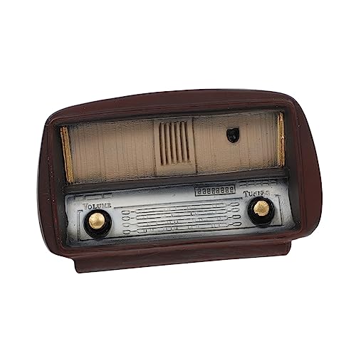 JOINPAYA Ornamente für Musikinstrumente Grammophon-Figur Wohnkultur Mini-Grammophon Desktop schmücken Grammophon-Modell Harzornament Grammophon-Verzierung aus Harz Harzhandwerk Kunstharz von JOINPAYA
