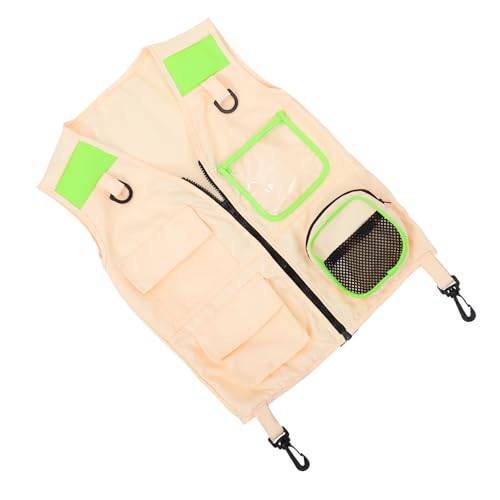 JOINPAYA Outdoor-Abenteuerweste Tragbares Nachtlicht Aufkleber verkleidung Outdoor- für Explorer Outdoor-Weste Angelkleidung für Stoff Green JOINPAYA Outdoor-Abenteuerweste Tragbares Nachtlicht Aufkleber verkleidung Outdoor- für Explorer Outdoor-Weste Angelkleidung für Stoff Green von JOINPAYA