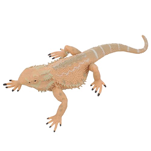 JOINPAYA Pädagogisches Eidechsenspielzeug Bartagamen-reptilfigur Eidechsenmodell Realistisches Aussehen 1 Stück JOINPAYA Pädagogisches Eidechsenspielzeug Bartagamen-reptilfigur Eidechsenmodell Realistisches Aussehen 1 Stück von JOINPAYA