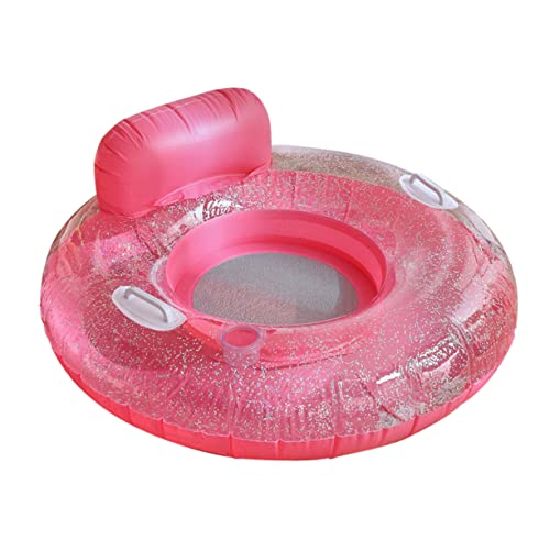 JOINPAYA Schwimmbeckenliege Aufblasbares Kissen Mit Getränkehalter Schwimmbeckenliege Für Erwachsene - Gelb JOINPAYA Schwimmbeckenliege Aufblasbares Kissen Mit Getränkehalter Schwimmbeckenliege Für Erwachsene - Gelb von JOINPAYA