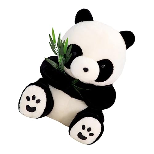 JOINPAYA Panda Puppe Für Babys Tiere Babypuppe Pandas Das Tier Stofftier Kindergeschenke Kinderspielzeug Panda Stofftier Stoffpuppengeschenk Panda Förmige Puppe von JOINPAYA