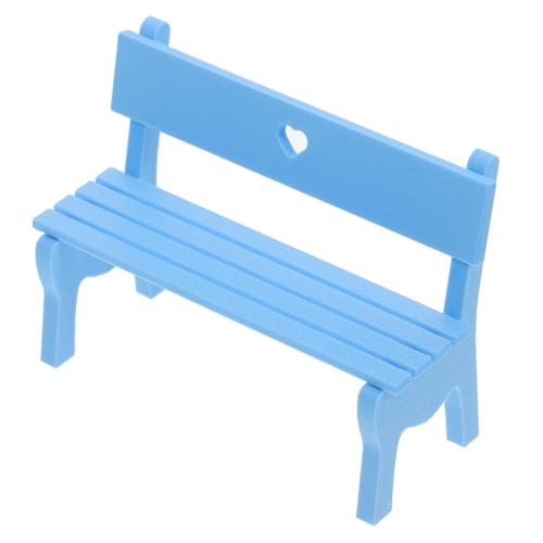 JOINPAYA Parkstuhl Modell Gartenbank Mini-puppenhausbänke Dollhouse Decor Mini-puppenhausmöbel Mini -Bank Miniaturdekoration Mini-parkstuhl Mini-Strand Bankfigur Pla Blue JOINPAYA Parkstuhl Modell Gartenbank Mini-puppenhausbänke Dollhouse Decor Mini-puppenhausmöbel Mini -Bank Miniaturdekoration Mini-parkstuhl Mini-Strand Bankfigur Pla Blue von JOINPAYA