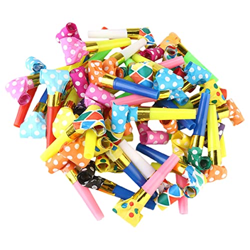 JOINPAYA Jubelpfeifen-set 50-teilig -/rollspielzeug Partyspielzeug Für Jungen Und Mädchen Erwachsene Zufällige Farbe von JOINPAYA