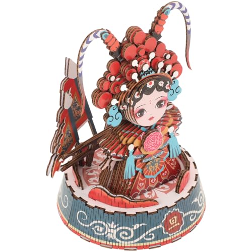 JOINPAYA 3D-Puzzle Mit Weiblicher Peking-oper Papierkunst-Puzzle Für Jungen Und Mädchen Traditionelles Chinesisches Kulturspielzeug von JOINPAYA
