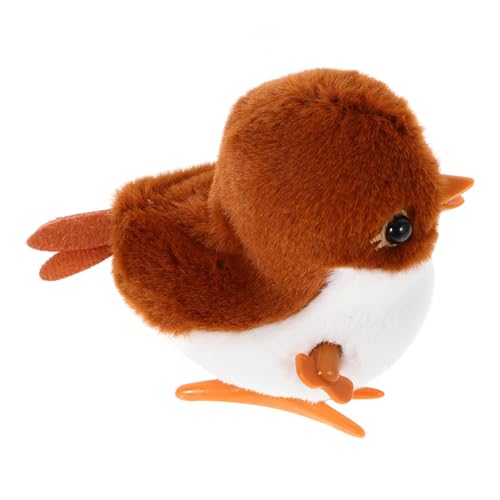 JOINPAYA Plüsch-Aufziehspielzeug Babyspielzeug Hundespielzeug zum Spazierengehen Spielzeughund Hühnerspielzeug Tierspielzeug aus Kunststoff Spatz-Partygeschenke Tiere aufziehen Plastik von JOINPAYA