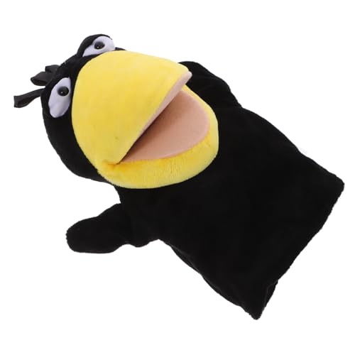 JOINPAYA Plüsch Fingerpuppe mit Beweglichem Schnabel Farbenfrohes Montessori für Interaktive Tier Handpuppe für Geschichten und Lernspiele Leicht und Tragbar von JOINPAYA