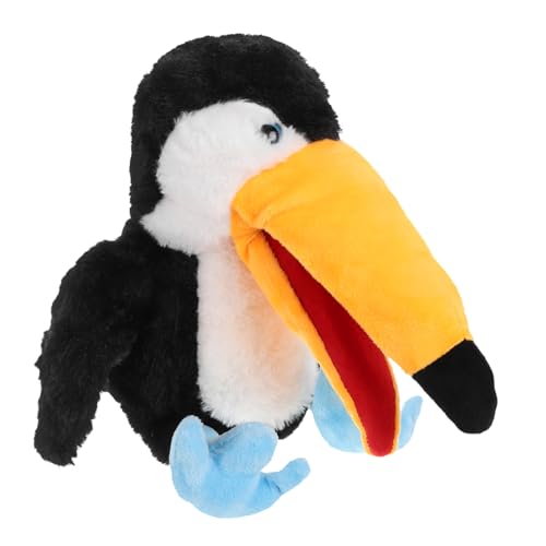 JOINPAYA Handpuppe Mit Cartoon-Vogel Für Jungen Und Mädchen Weiches Storytelling-Tier Interaktives Plüsch-handpuppenspielzeug von JOINPAYA