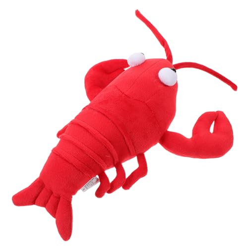 JOINPAYA Plüsch Lobster Kuscheltier Weiches Kindgerechtes Stofftier als Kissen und Dekoration für Kinderzimmer Mottoparty Geeignet Flauschiges Meereskrustentier zum von JOINPAYA