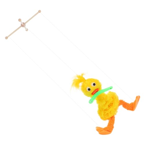 JOINPAYA Plüsch Marionette Ente Interaktive Große Kuschelente mit Schnur für Puppentheater Dekoration und Kreatives Süßes und Realistisches Design JOINPAYA Plüsch Marionette Ente Interaktive Große Kuschelente mit Schnur für Puppentheater Dekoration und Kreatives Süßes und Realistisches Design von JOINPAYA