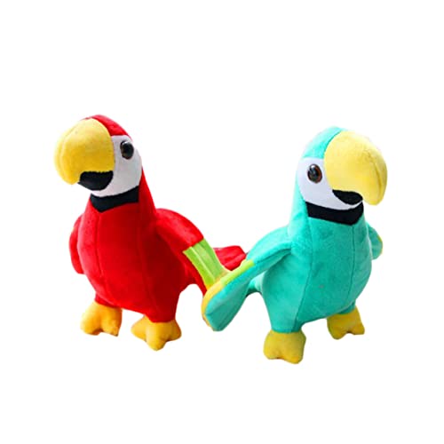 JOINPAYA Plüsch Papageienspielzeug Lebensechtes Imitation Vogelspielzeug Für Buntes Plüschtier Für Mädchen Soft Für Party Favor von JOINPAYA