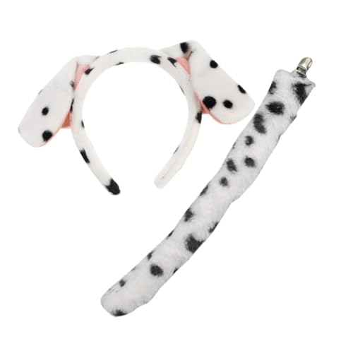 JOINPAYA Plüsch Welpen Hundekostüm mit Haarreif und Weiches Cartoon Hunde Zubehör für Cosplay Party und Karneval Niedliches Tierkostüm Accessoire für Erwachsene JOINPAYA Plüsch Welpen Hundekostüm mit Haarreif und Weiches Cartoon Hunde Zubehör für Cosplay Party und Karneval Niedliches Tierkostüm Accessoire für Erwachsene von JOINPAYA
