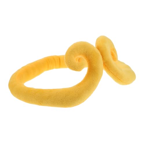 JOINPAYA Plüschiger Enger Zauber Lustiges Stirnband Pp Baumwolle Orange von JOINPAYA