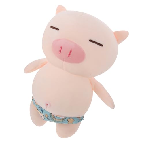 JOINPAYA Plüschpuppe Puppe für kinderspielzeug playhome Plüschtiere Kinderzimmer Tierkissen pelziges Kuscheltier tierisches Plüschtier Vier-Wege-Stretch-Kristallsamt von JOINPAYA