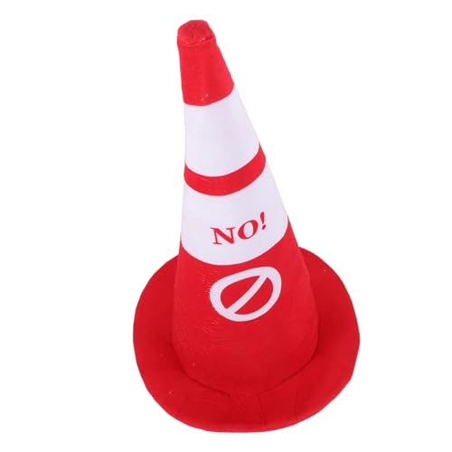 JOINPAYA Pp Baumwolle Verkehrskegel Kopfbedeckung Cartoon Hut Requisite Verkehrskegel Cosplay Hut Straßenkegel Kostüm Hut Rot JOINPAYA Pp Baumwolle Verkehrskegel Kopfbedeckung Cartoon Hut Requisite Verkehrskegel Cosplay Hut Straßenkegel Kostüm Hut Rot von JOINPAYA