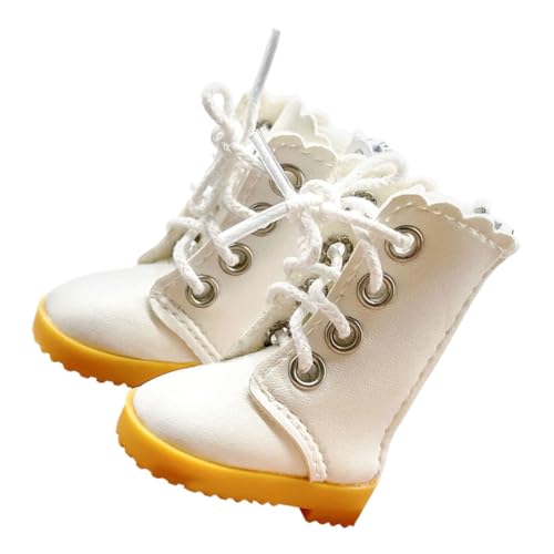 JOINPAYA Puppe hohe Stiefel Zubehör für das Puppenhaus Schuhe für Puppen BJD Puppenstiefel Stoffstiefel für Puppen BJD Spielzeugstiefel bjd Puppenschuhe Tennis-Stofftier Mini-Schuhe Weiß JOINPAYA Puppe hohe Stiefel Zubehör für das Puppenhaus Schuhe für Puppen BJD Puppenstiefel Stoffstiefel für Puppen BJD Spielzeugstiefel bjd Puppenschuhe Tennis-Stofftier Mini-Schuhe Weiß von JOINPAYA