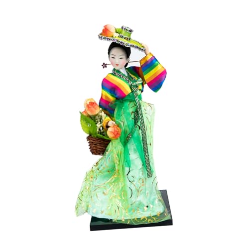 JOINPAYA Koreanische Stil Puppe Handgefertigte Dekorative Figur Im Hanbok Design Charmantes Desktop Ornament Für Zuhause Für Freunde Und Sammler JOINPAYA Koreanische Stil Puppe Handgefertigte Dekorative Figur Im Hanbok Design Charmantes Desktop Ornament Für Zuhause Für Freunde Und Sammler von JOINPAYA