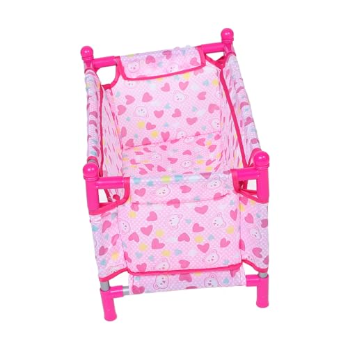 JOINPAYA Puppenbett Spielpuppe Miniatur-puppenbettwäsche Puppenhausmöbel Kunststoff Puppenhaus-schlafzimmerdekoration JOINPAYA Puppenbett Spielpuppe Miniatur-puppenbettwäsche Puppenhausmöbel Kunststoff Puppenhaus-schlafzimmerdekoration von JOINPAYA