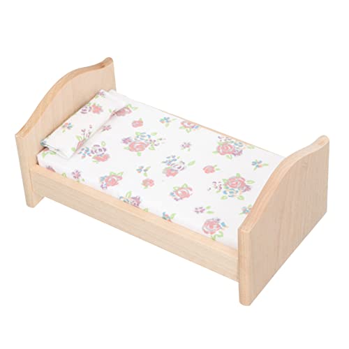 JOINPAYA Puppenhaus Miniaturbett Mini-bettspielzeug Im Maßstab 112 Realistische Miniaturmöbel Für Kinder Spielzeug Uk JOINPAYA Puppenhaus Miniaturbett Mini-bettspielzeug Im Maßstab 112 Realistische Miniaturmöbel Für Kinder Spielzeug Uk von JOINPAYA