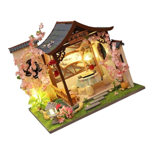 JOINPAYA Verschleißfester Miniaturhaus-modellbausatz Dekoratives Puppenhaus Heimdekor -lichtleiste Elegantes Design JOINPAYA Verschleißfester Miniaturhaus-modellbausatz Dekoratives Puppenhaus Heimdekor -lichtleiste Elegantes Design von JOINPAYA