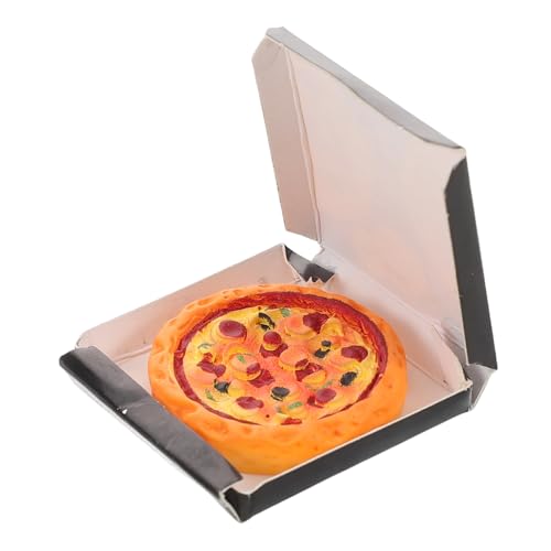 JOINPAYA Miniatur-pizzaschachtel Für Puppenhaus Realistisches Lebensmittel-zubehör Spielzeug Für Dekorationen JOINPAYA Miniatur-pizzaschachtel Für Puppenhaus Realistisches Lebensmittel-zubehör Spielzeug Für Dekorationen von JOINPAYA