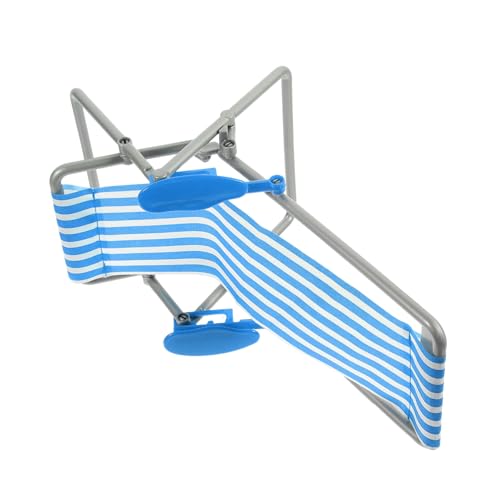 JOINPAYA Puppenhaus Strandkorb Stranddekorationen Einrichtung eines Strandzimmers Klappstuhl deko liegestuhl strandstuhl Mini-Strandkorb-Modell Mini-Hausstuhlmodell Stoff Blue JOINPAYA Puppenhaus Strandkorb Stranddekorationen Einrichtung eines Strandzimmers Klappstuhl deko liegestuhl strandstuhl Mini-Strandkorb-Modell Mini-Hausstuhlmodell Stoff Blue von JOINPAYA
