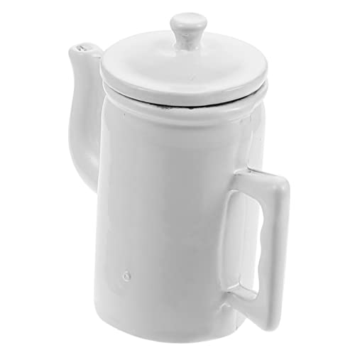 JOINPAYA Puppenhaus Wasserkocher Miniatur-wassertopf-Modell Mini-kaffeekanne Miniaturmodell Einer Kaffeekanne Miniatur-wassertopf-Requisite Miniatur-kaffeekanne-Requisite Weiß Legierung JOINPAYA Puppenhaus Wasserkocher Miniatur-wassertopf-Modell Mini-kaffeekanne Miniaturmodell Einer Kaffeekanne Miniatur-wassertopf-Requisite Miniatur-kaffeekanne-Requisite Weiß Legierung von JOINPAYA