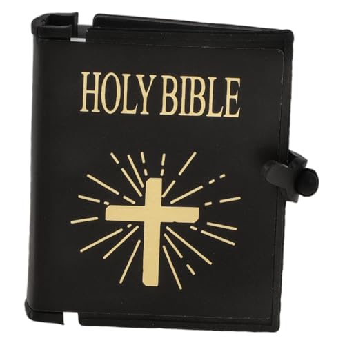 JOINPAYA Puppenhausbibel Winzige Bücher Miniatur-bücher-Modell Mini -Buch Puppenhauszubehör Miniaturen Zum Basteln Puppenhausdekoration Puppenstubenbücher Miniaturen Black Papier JOINPAYA Puppenhausbibel Winzige Bücher Miniatur-bücher-Modell Mini -Buch Puppenhauszubehör Miniaturen Zum Basteln Puppenhausdekoration Puppenstubenbücher Miniaturen Black Papier von JOINPAYA