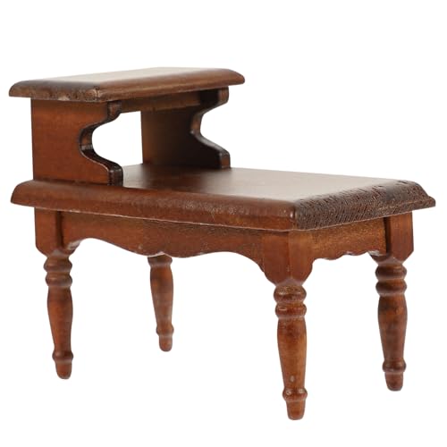 JOINPAYA Puppenhausmöbel Miniatur-Esstisch 1:12 Puppenhauszubehör Puppenstubentisch couchtisch Vintage couchtisch Retro Doppelschichttisch Miniatur-Tischdekoration Puppenspielsets Holz JOINPAYA Puppenhausmöbel Miniatur-Esstisch 1:12 Puppenhauszubehör Puppenstubentisch couchtisch Vintage couchtisch Retro Doppelschichttisch Miniatur-Tischdekoration Puppenspielsets Holz von JOINPAYA