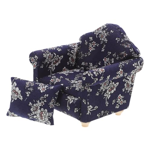 JOINPAYA Miniatur-Sofa-skulptur Im Maßstab 112 Puppenhausmöbel Mini-Couch-Modell Miniatur-Sofa Für Puppenhaus Puppenmöbel-Set von JOINPAYA