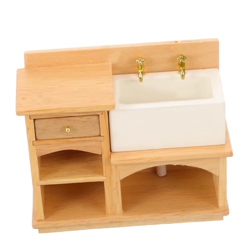 JOINPAYA Puppenhausmöbel Modell Requisite Toilette Mini Waschbecken Schrank Miniaturen Dekorationen Erstellen Miniatur Schrank Möbel Minis Puppenhaus Badezimmer Kleine Küche Spielzeughaus JOINPAYA Puppenhausmöbel Modell Requisite Toilette Mini Waschbecken Schrank Miniaturen Dekorationen Erstellen Miniatur Schrank Möbel Minis Puppenhaus Badezimmer Kleine Küche Spielzeughaus von JOINPAYA