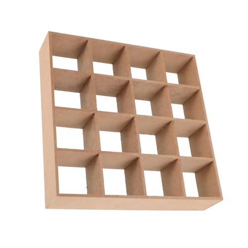 JOINPAYA Puppenhausmöbel Regaleinrichtung Miniatur Dekoration Modell Kindergitter Leer Kleine Puppen Für Mädchen Display Winzige Bücherregale Mini Puppenhaus Zubehör von JOINPAYA