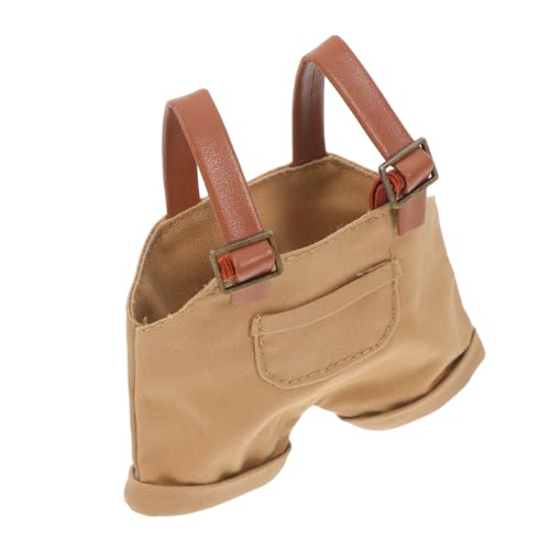 JOINPAYA 17cm Baby Puppe Plüsch Insgesamt Hosenträger Dress up Bär Plüsch Kleidung Set von JOINPAYA