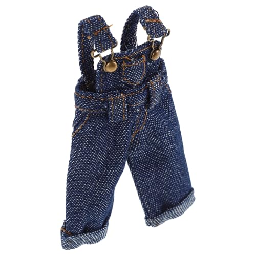 JOINPAYA Puppenoverall Puppen Hosenträger Puppenbekleidung Puppen Modeaccessoires Puppen Accessoires Hosenpuppen süßer Spiegel Puppen-Deko-Strampler Babykleidung für Puppen Metall von JOINPAYA
