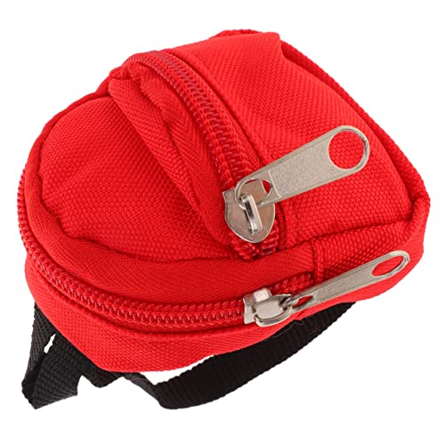 JOINPAYA Puppenrucksack Puppenzubehör Mini Aber winzig für kinderspielzeug kinderknallzeug Mikroszenenverzierungen Fotografie-Requisiten Polyester rot JOINPAYA Puppenrucksack Puppenzubehör Mini Aber winzig für kinderspielzeug kinderknallzeug Mikroszenenverzierungen Fotografie-Requisiten Polyester rot von JOINPAYA