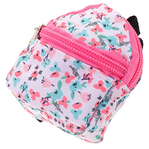 JOINPAYA Puppenrucksack für kinderspielzeug - Rucksäcke für Mädchen Mini-Rucksack für Puppen Mini-Hausversorgung dekorative Puppenschultasche Polyester von JOINPAYA