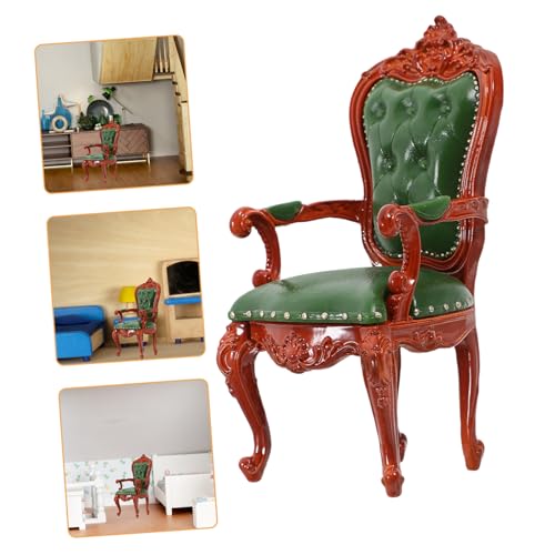 JOINPAYA Puppenstubenstuhl Mini-Vintage-Einzelsofasessel Miniatur Sitz Puppenhaus Möbel Mini- Schemel Kleiner Stuhl puppenhaus Stuhl Stuhlornament entzückende Puppenmöbel PVC JOINPAYA Puppenstubenstuhl Mini-Vintage-Einzelsofasessel Miniatur Sitz Puppenhaus Möbel Mini- Schemel Kleiner Stuhl puppenhaus Stuhl Stuhlornament entzückende Puppenmöbel PVC von JOINPAYA