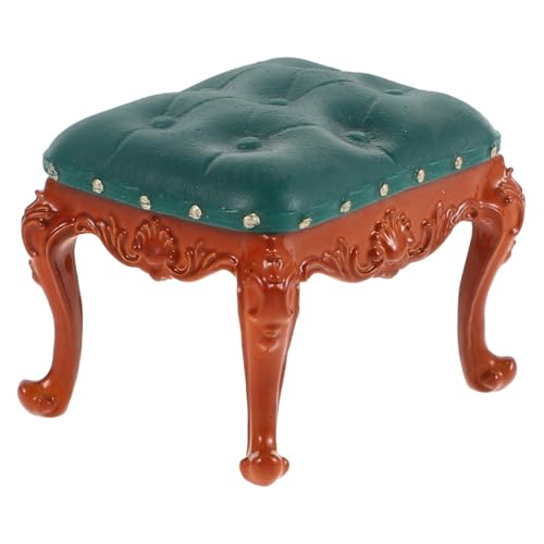 JOINPAYA Puppenstubenstuhl winzig Miniaturstühle zum Basteln Leben Stütze Kleiner Sessel puppenhaus Stuhl Miniatursofa Puppenhausmöbel Miniatur-Puppenstubencouch Metall Dark Green JOINPAYA Puppenstubenstuhl winzig Miniaturstühle zum Basteln Leben Stütze Kleiner Sessel puppenhaus Stuhl Miniatursofa Puppenhausmöbel Miniatur-Puppenstubencouch Metall Dark Green von JOINPAYA