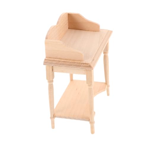 JOINPAYA Puppenstubentisch puppenhaus Einrichtung puppenhaus deko Dollhouse Dekoration puppenmöbel Set Puppenstubenmöbel Mini Möbel für Dollhouse Miniaturtisch Holz Khaki JOINPAYA Puppenstubentisch puppenhaus Einrichtung puppenhaus deko Dollhouse Dekoration puppenmöbel Set Puppenstubenmöbel Mini Möbel für Dollhouse Miniaturtisch Holz Khaki von JOINPAYA