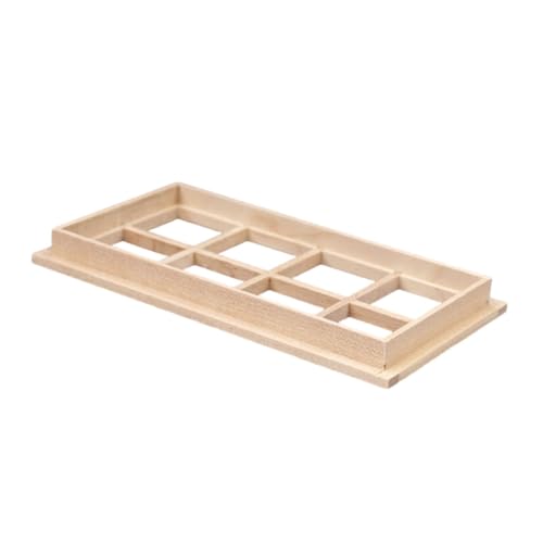 JOINPAYA Puppenstubentüren und -Fenster Hausdekorationen für Zuhause unfertige Puppenmöbel puppenstubenmöbel Dollhouse Furniture Holzfenster selber Bauen Mini- -Holzfenster hölzern Beige JOINPAYA Puppenstubentüren und -Fenster Hausdekorationen für Zuhause unfertige Puppenmöbel puppenstubenmöbel Dollhouse Furniture Holzfenster selber Bauen Mini- -Holzfenster hölzern Beige von JOINPAYA