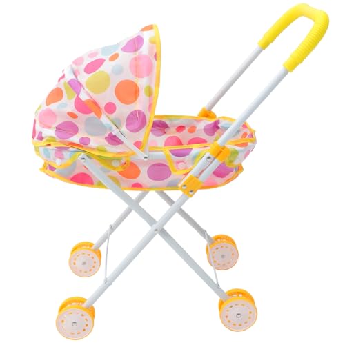 JOINPAYA Interaktives Spielset Puppenwagen Spielzeug Rollenspielmöbel Simulation Kinderwagen Puppenhauszubehör Jungen Und Mädchen Puppenhaus-Kinderwagen JOINPAYA Interaktives Spielset Puppenwagen Spielzeug Rollenspielmöbel Simulation Kinderwagen Puppenhauszubehör Jungen Und Mädchen Puppenhaus-Kinderwagen von JOINPAYA