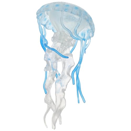 JOINPAYA Quallen-Simulationsmodell für kinderspielzeug Simulation Quallenlampe Wasserspielzeug Krabbe simuliertes Quallenmodell Meerestierfiguren Plastik Sky-Blue JOINPAYA Quallen-Simulationsmodell für kinderspielzeug Simulation Quallenlampe Wasserspielzeug Krabbe simuliertes Quallenmodell Meerestierfiguren Plastik Sky-Blue von JOINPAYA